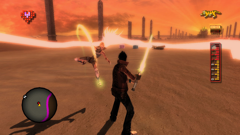 Illustration for article titled No More Heroes For PS3 Boasts Big Beam Katanas